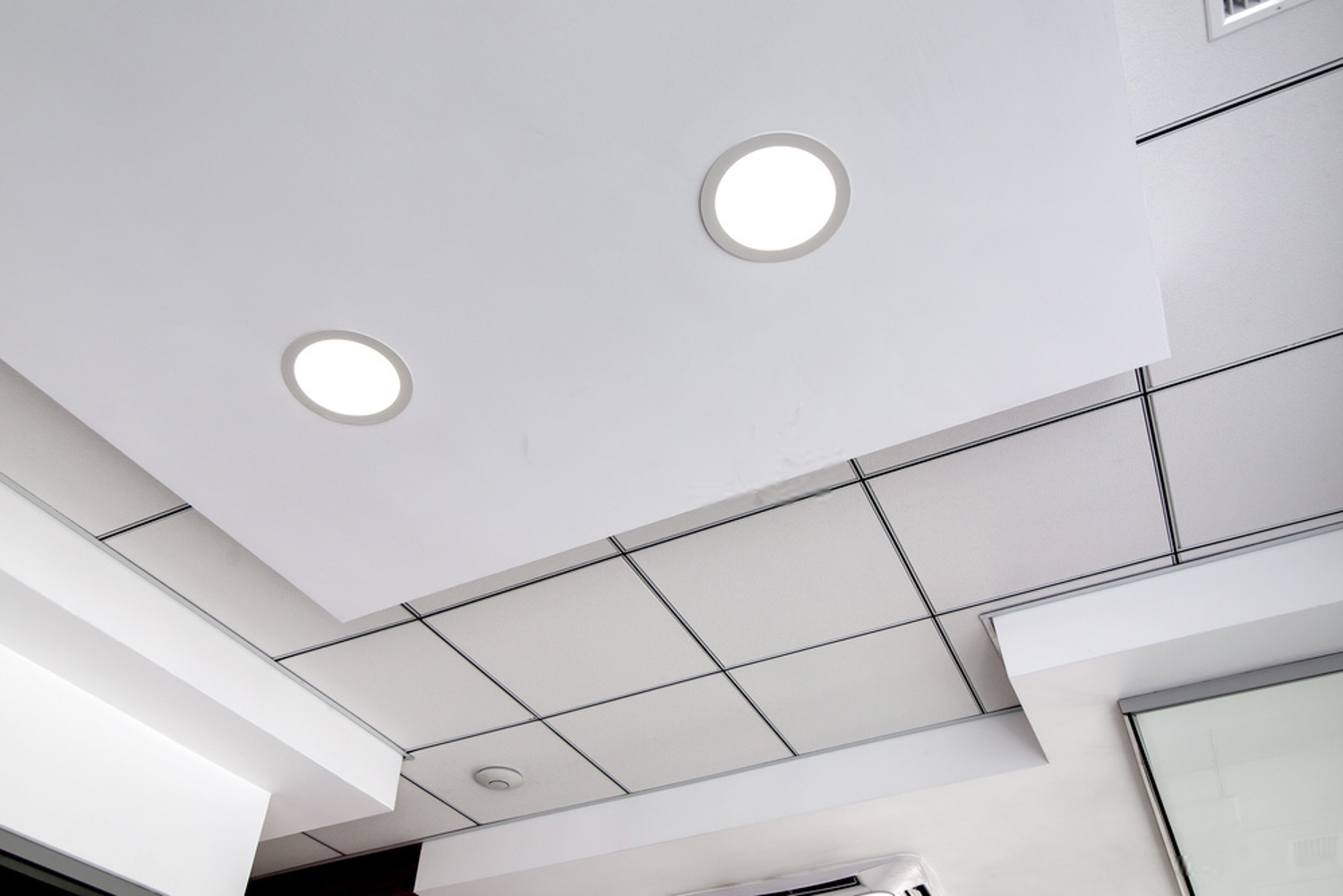 Commercial suspended ceilings