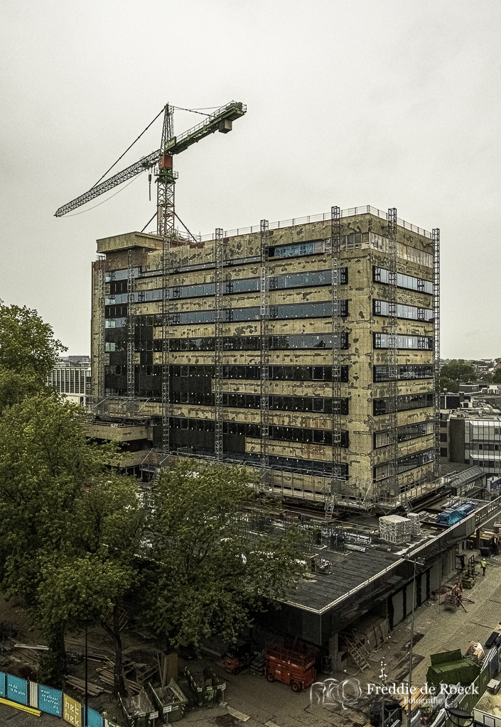 Verbouwingsfoto's: Stadskantoor 1 Stadhuisplein Tilburg