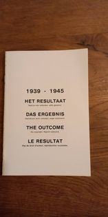 Brochure 1939-1945 het resultaat