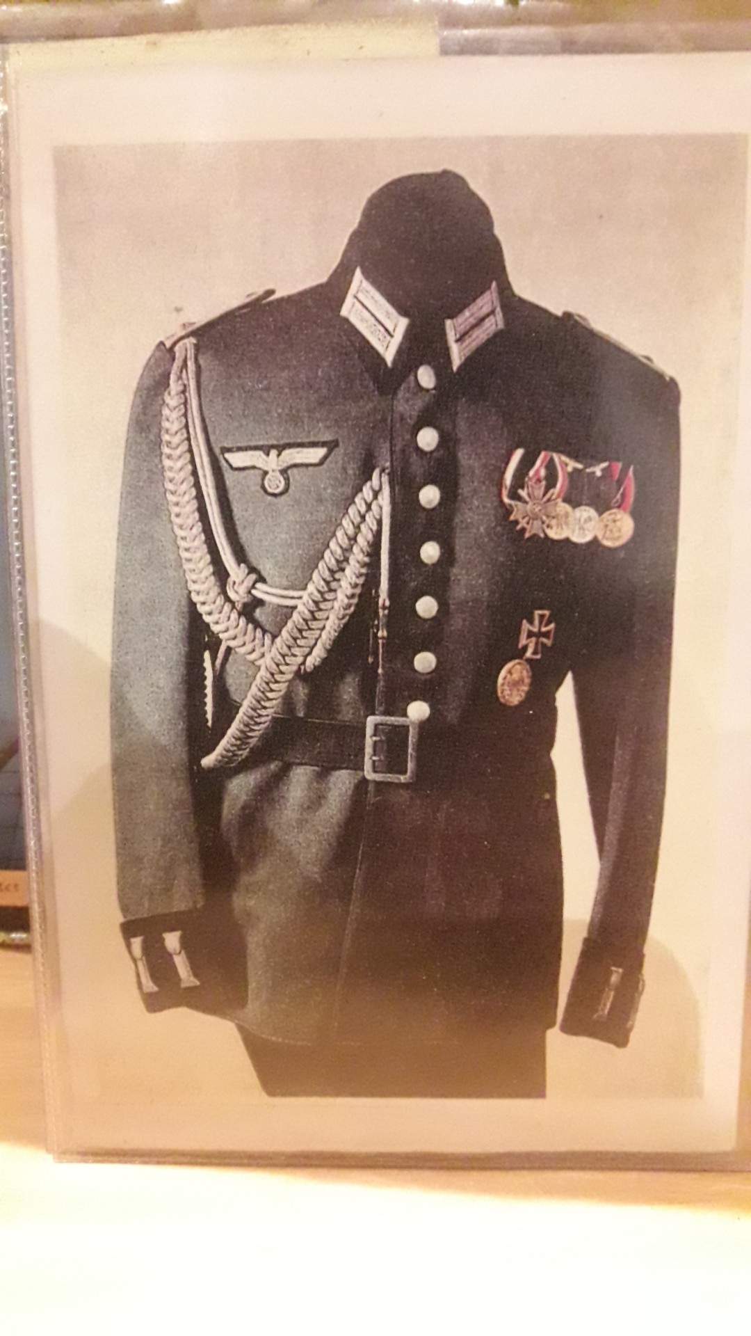 Postkaart Uniform Wehrmacht