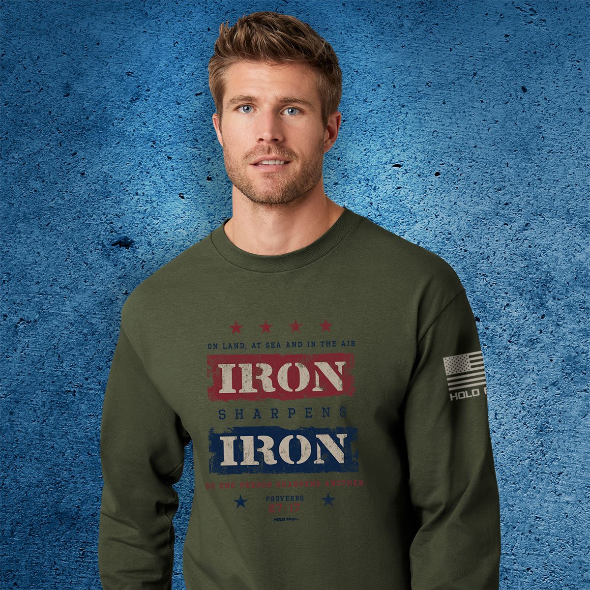 Iron Sharps Iron - T-shirt lange mouw