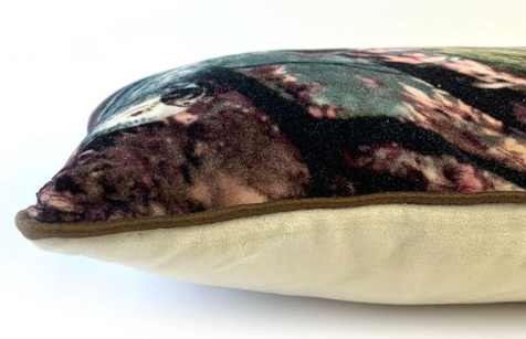 Kussen Livia, leuk kussen met elegante exotische print, afgeprijsd van €29,95 voor €19,95