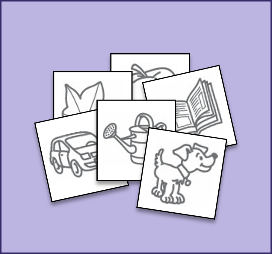 Planbord-naamsymboolkaartjes