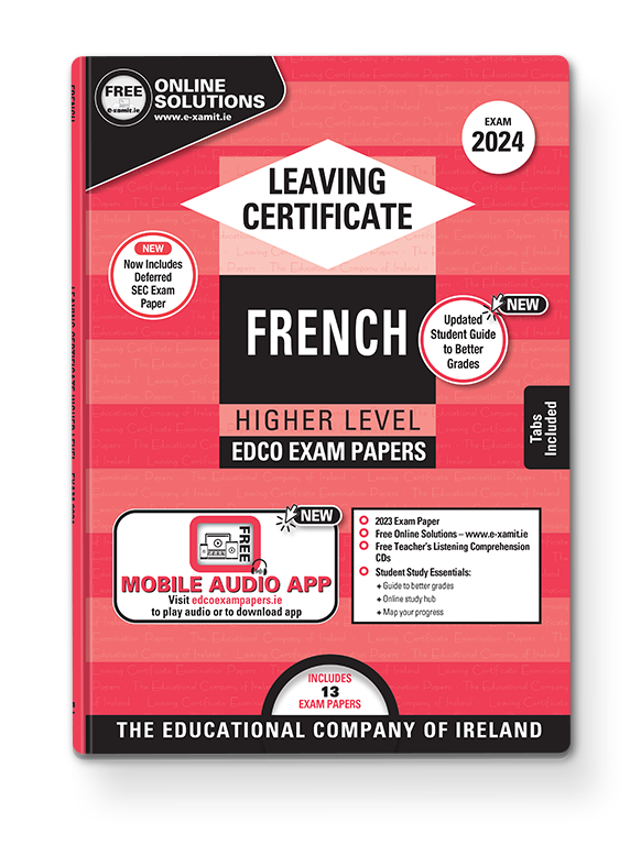 FRENCH LC 2024 EXAM PAPERS HL
