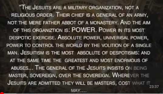 The Jesuits are a military order