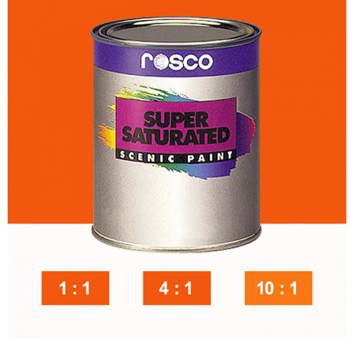 Rosco Supersaturated Paint Moly Orange 5984 1 Litre