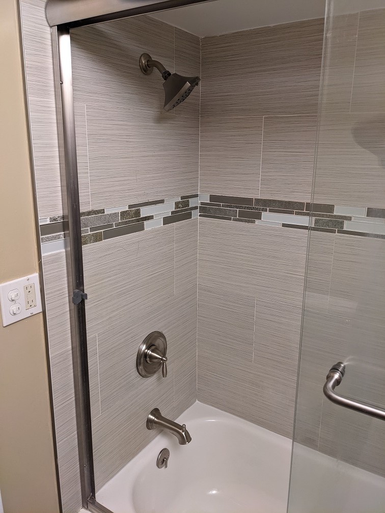 Another view of the shower.