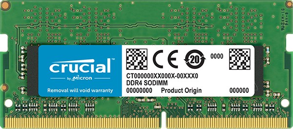 Crucial 8GB (1x 8GB) 2666MHz DDR4 RAM