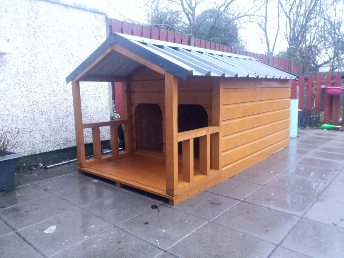 Double Dog Kennel 8' x 4' x 4'