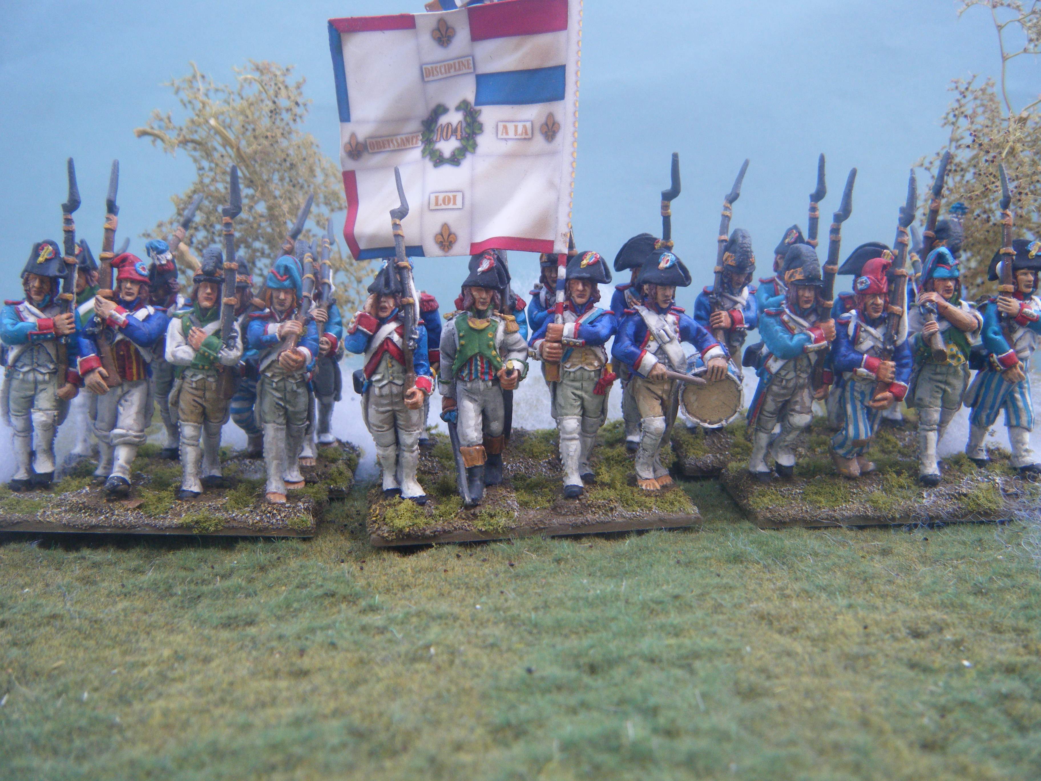Levee en Masse 28mm French Revolutionary Infantry