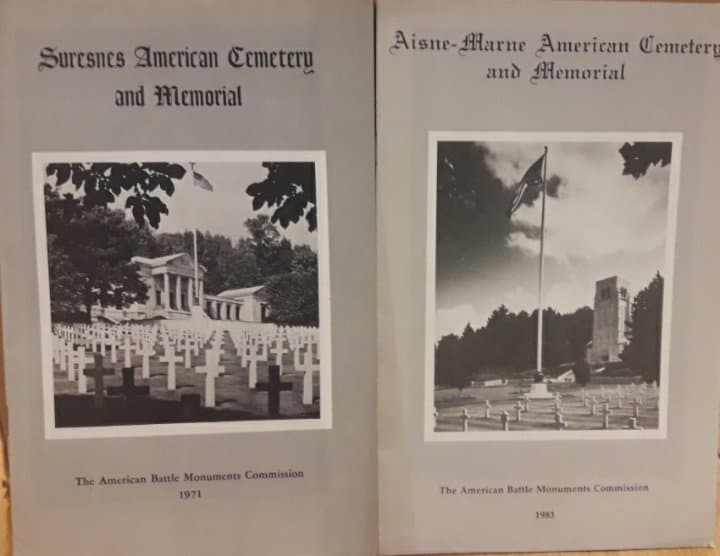 Suresnes American Cementery and Memorial 1971 en 1983 / Amerikaanse oorlogsgraven