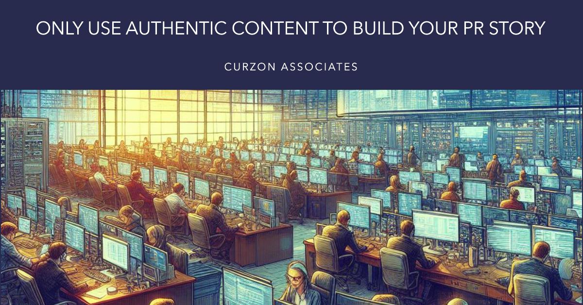Authentic Content Is the Key to Good PR