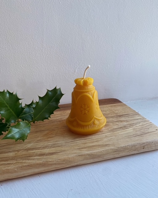 100% Beeswax Candle Bell