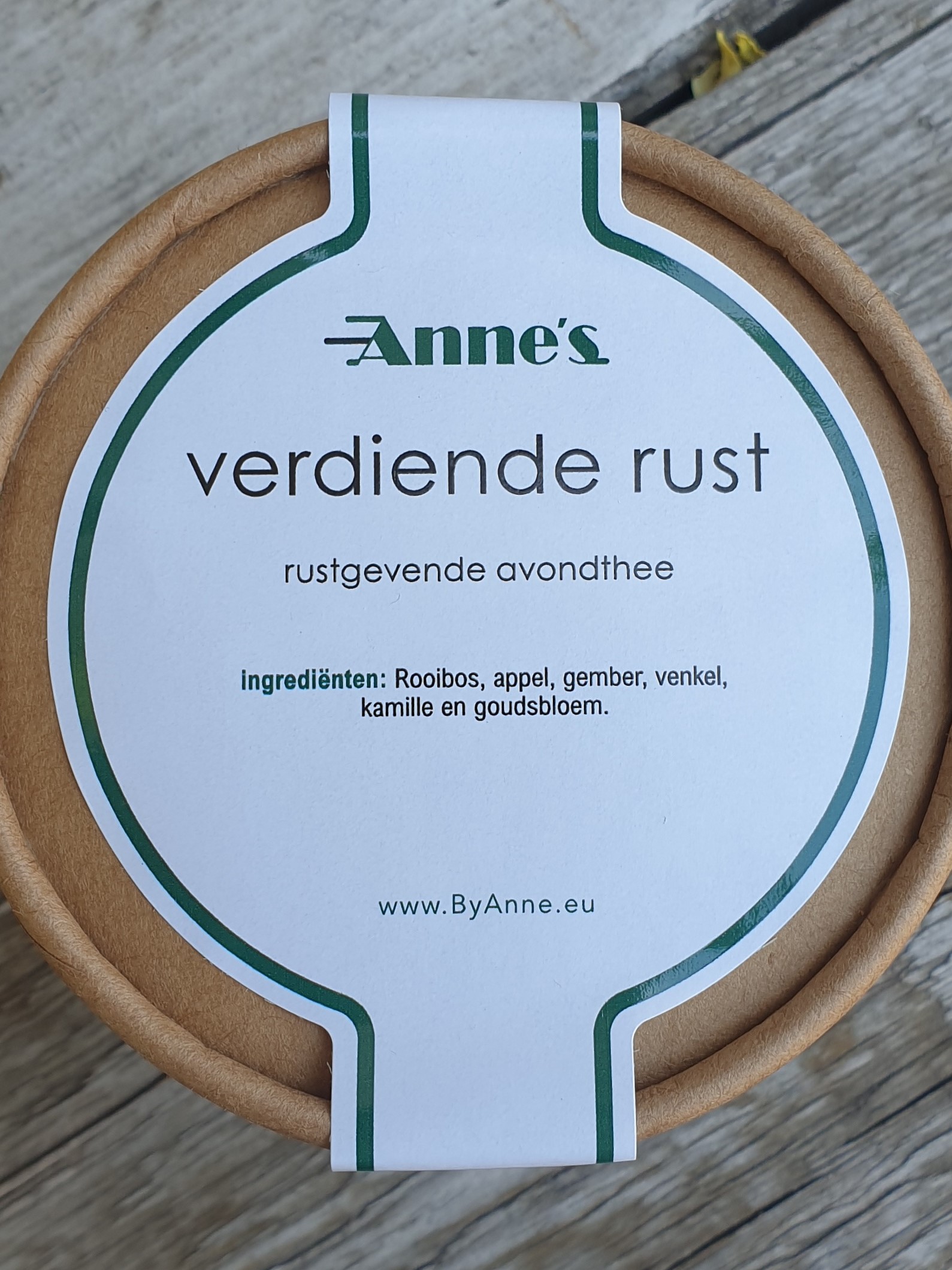 Anne`s thee Verdiende Rust Kruidenthee