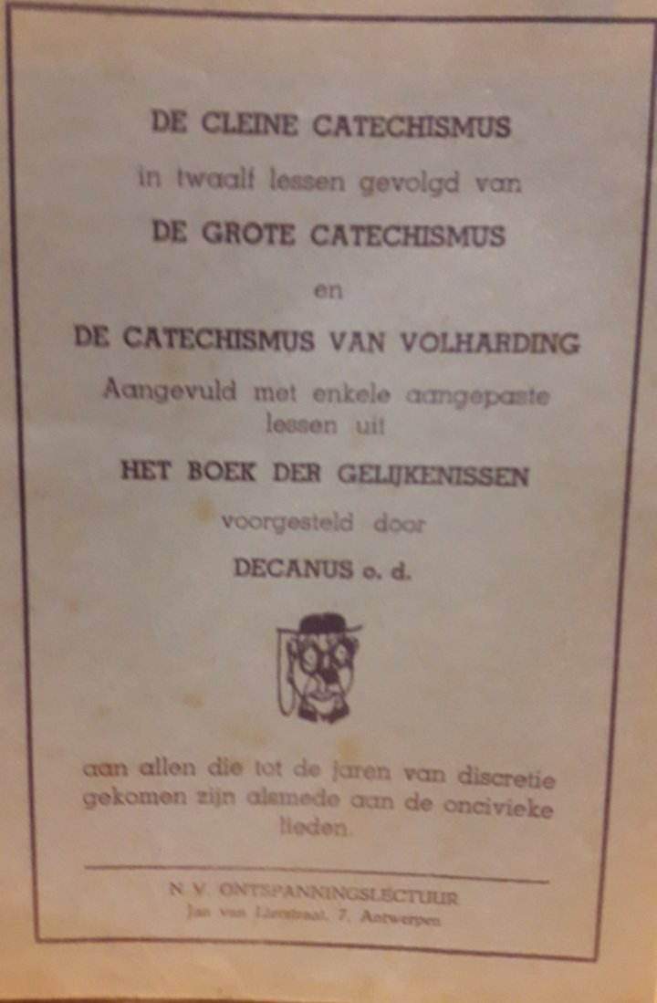 Zeldzaam repressie werk - Cathechismus van de Vlaamse beweging 1946 / ZELDZAAM