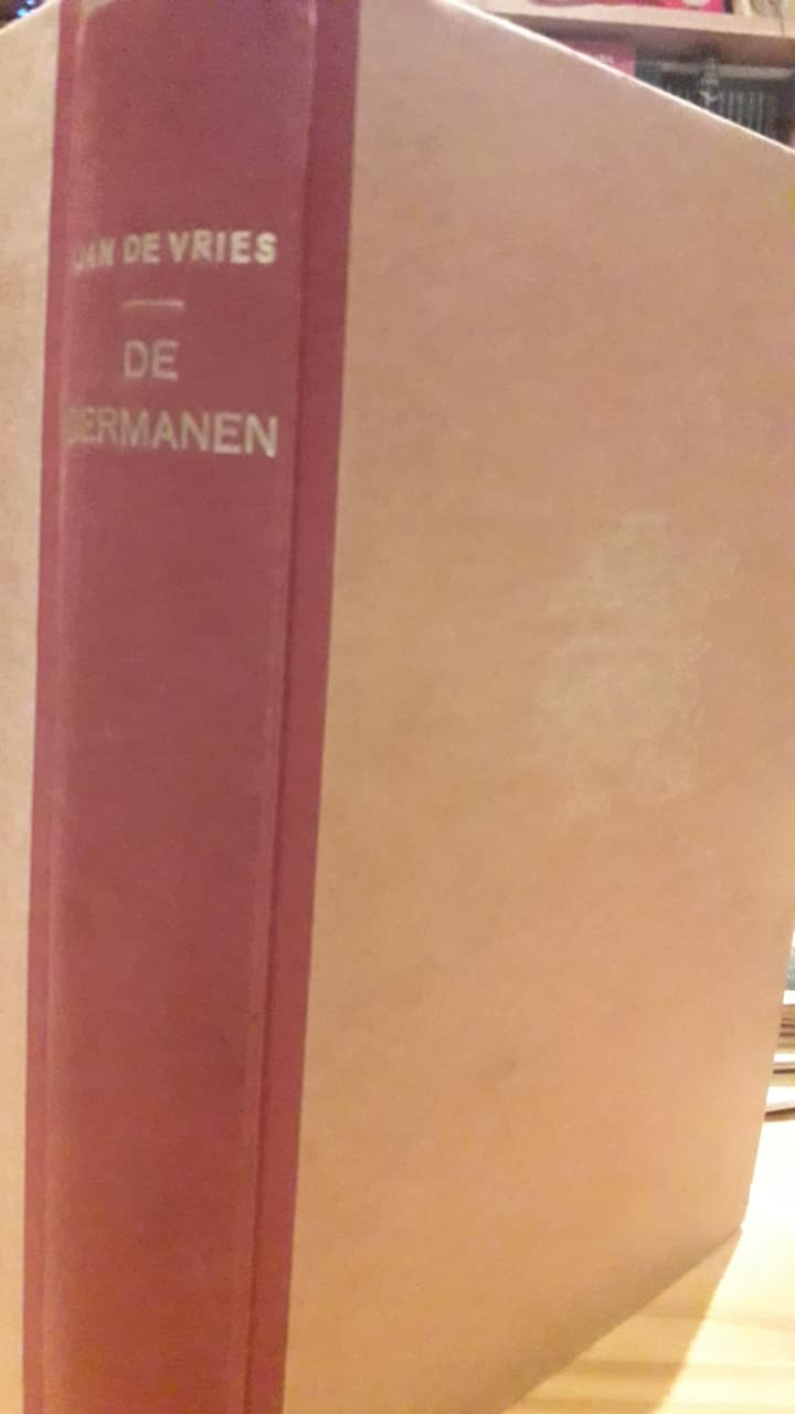 De Germanen - Jan De Vries ( Hoofdredakteur HAMER ) 1941 / 234 blz