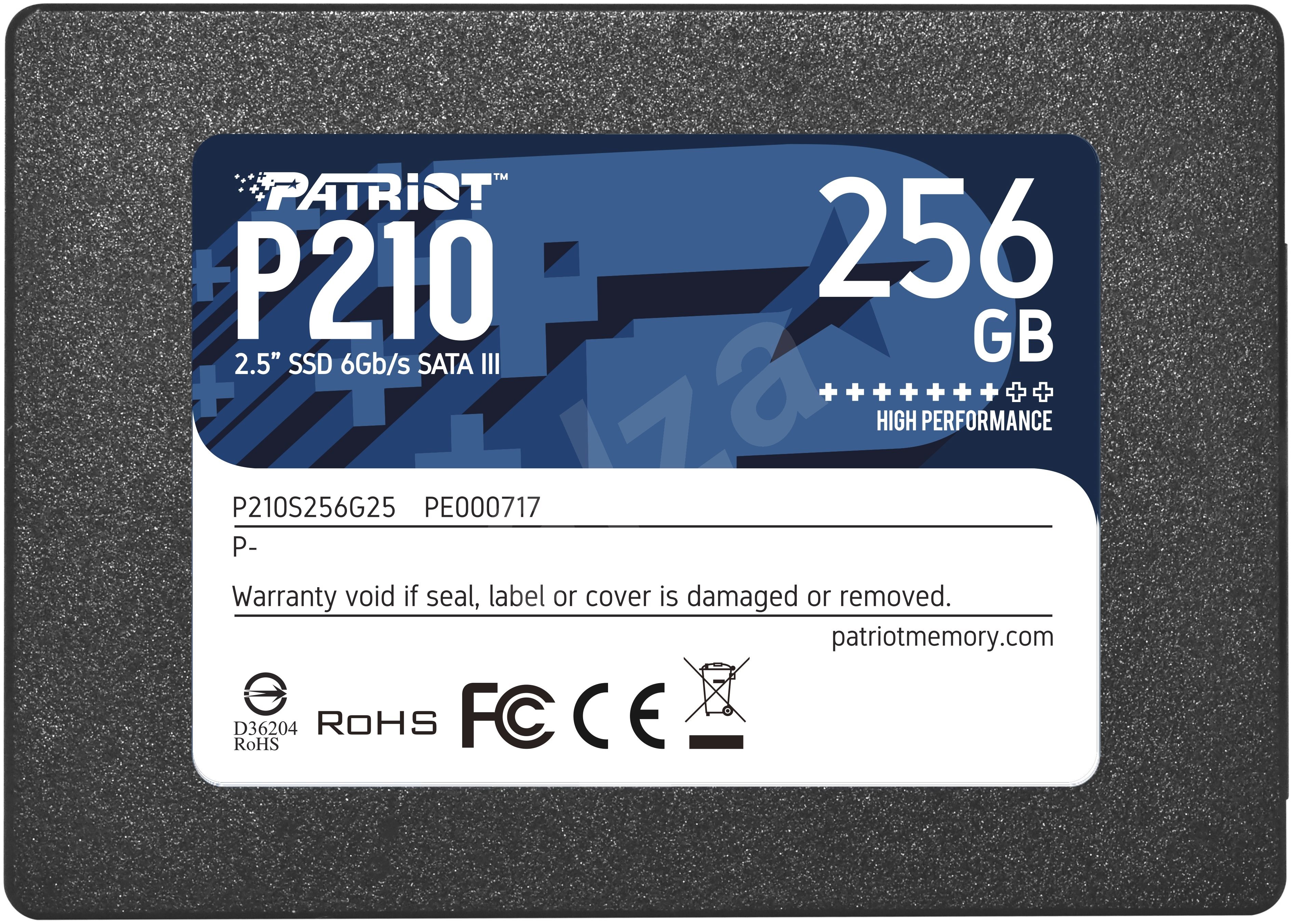 Patriot P210 256GB SSD drive