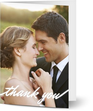 A5 Folded Thank You Card (Large)