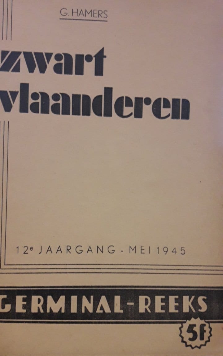 Zwart Vlaanderen - onafhankelijkheidsfront / uitgave 1945