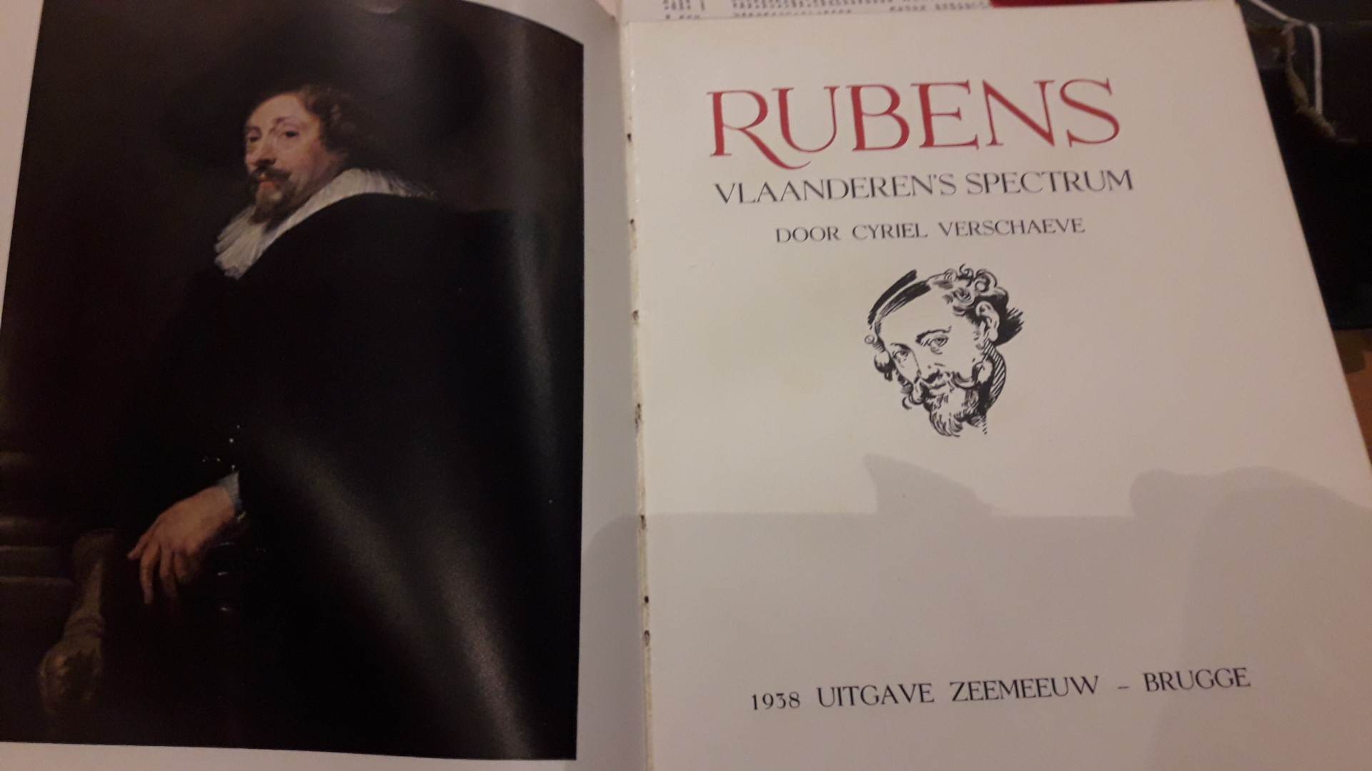 Cyriel Verschaeve  - Rubens Vlaanderen's spectrum  luxe uitgave- uitgave 1938 / 160 blz