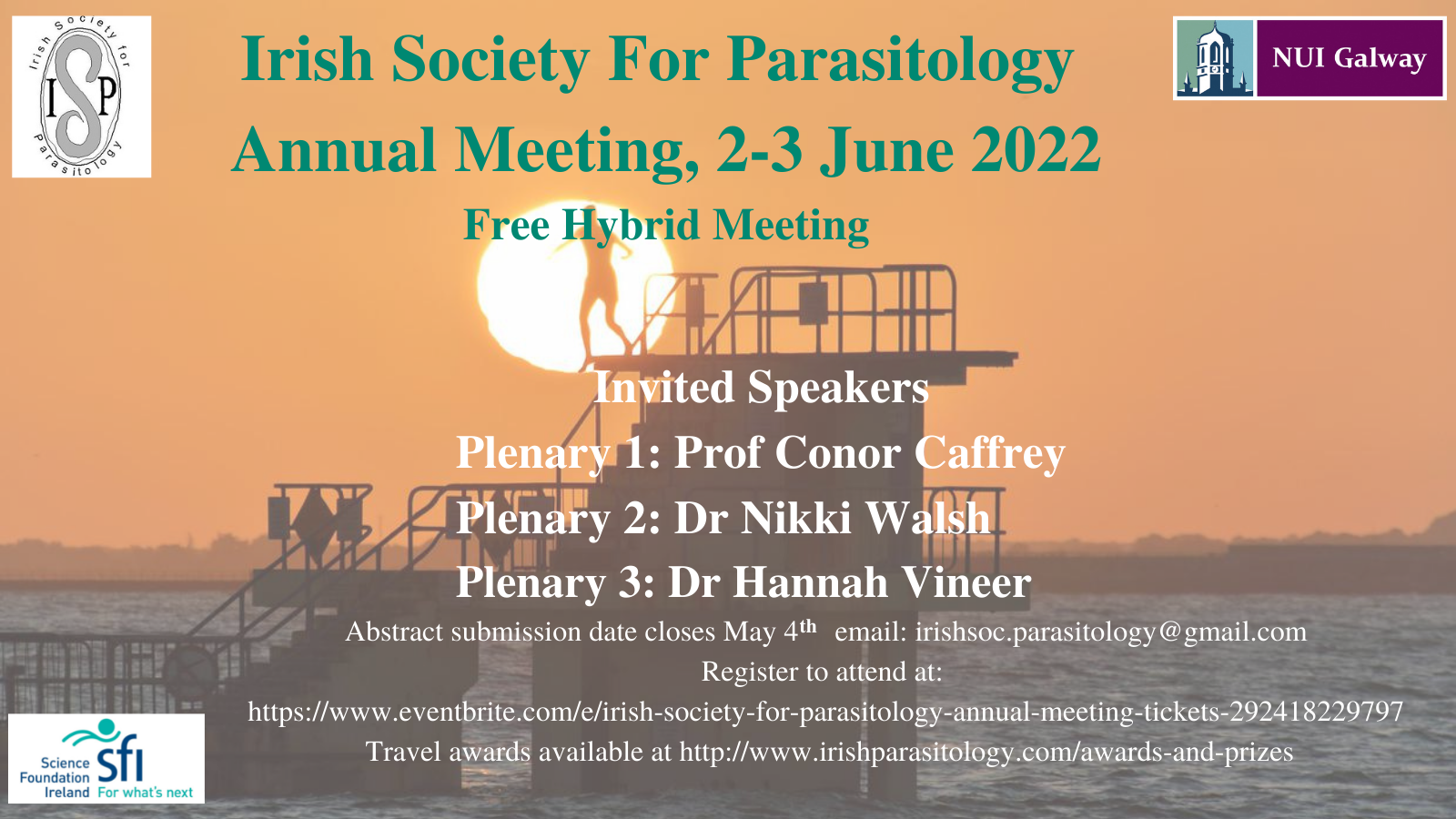 Irish Society For Parasitology Annual Meeting 2-3 June 2022 1png