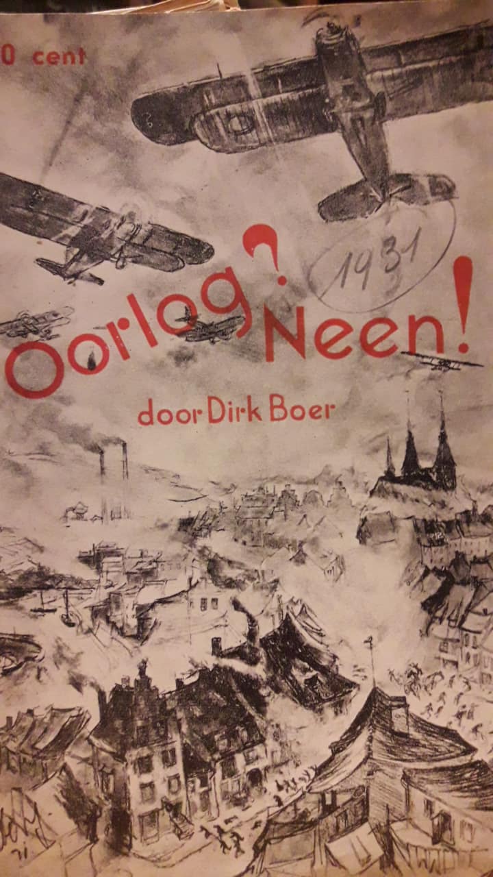 Anti oorlogsbrochure 1931 -  Oorlg Neen ! / Groningen 1931 - 16 blz