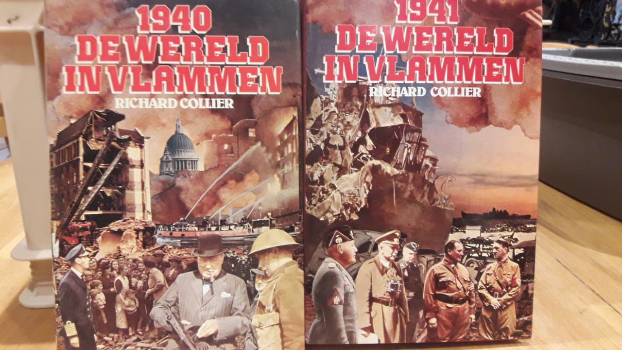 De wereld in Vlammen 1940 en 1941 / 2 delen