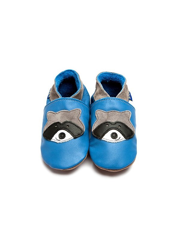 Inch Blue Soft Leather Shoes