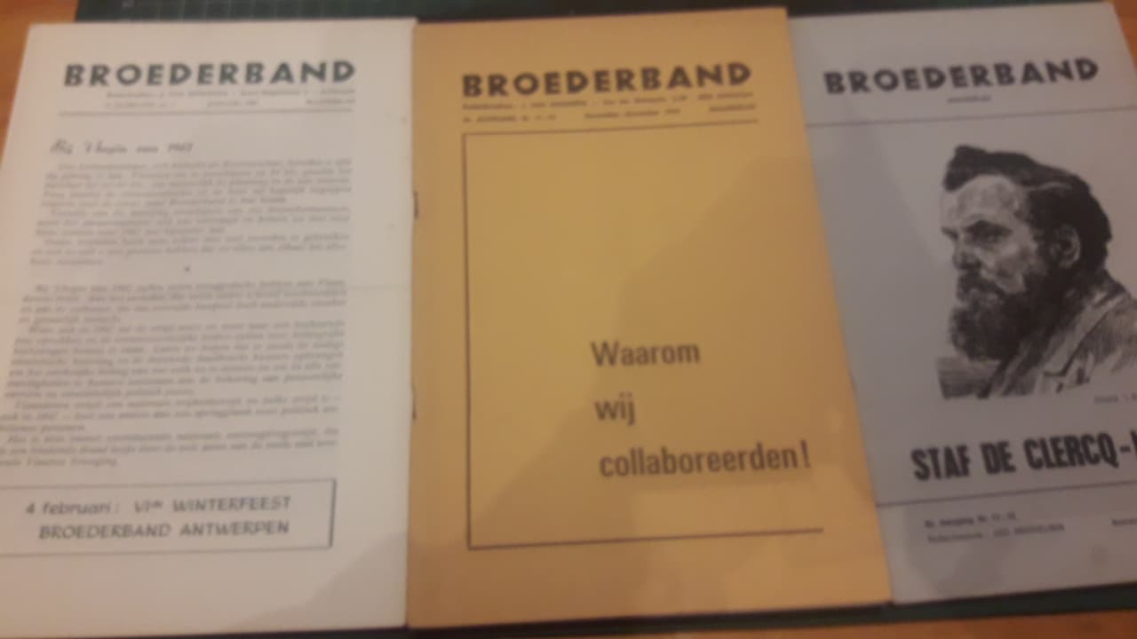 BROEDERBAND - 3 nummers 1967 - 1970 - 1972