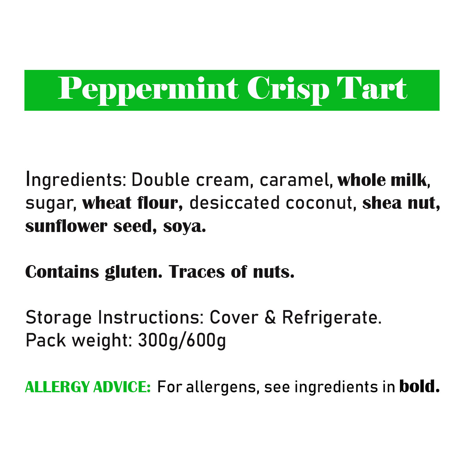 Peppermint Crisp Tart
