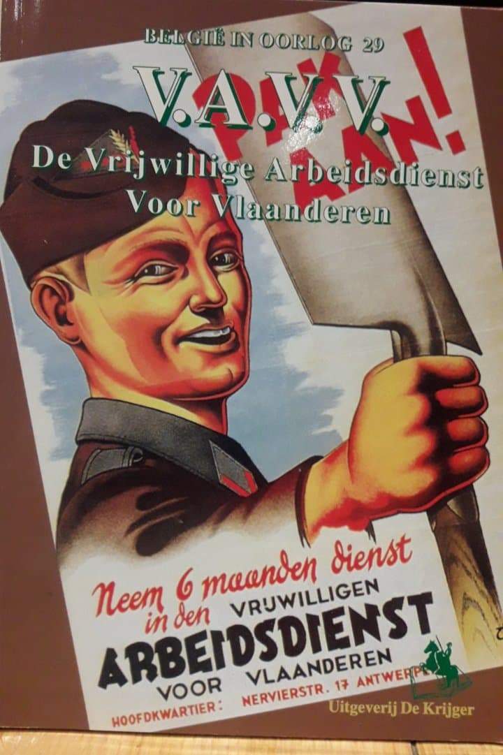 Vrijwillige arbeidsdienst voor Vlaanderen  / arbeisdienst brochure 94 blz