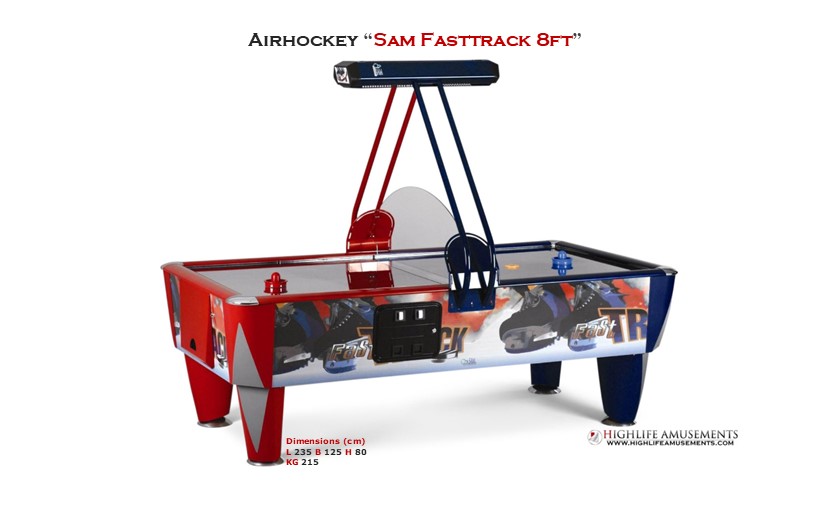 Rental Airhockey Sam "Fast track 8ft"
