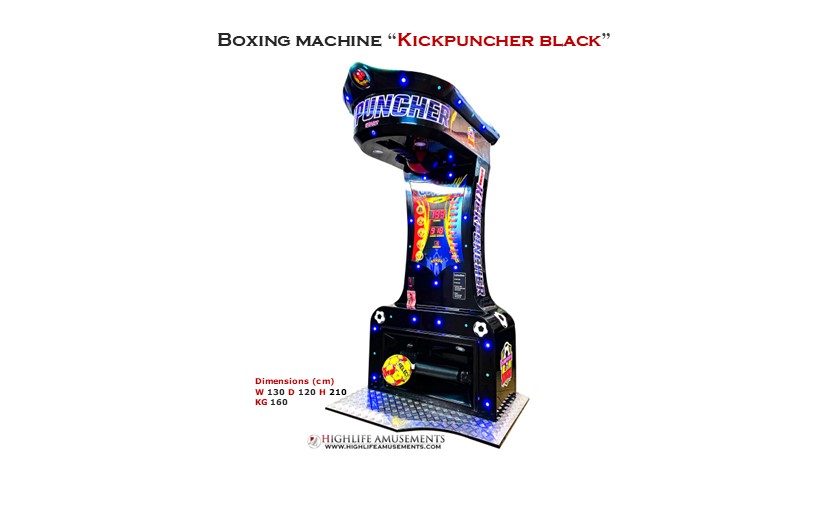 Rental boxing machine "Kickpuncher"