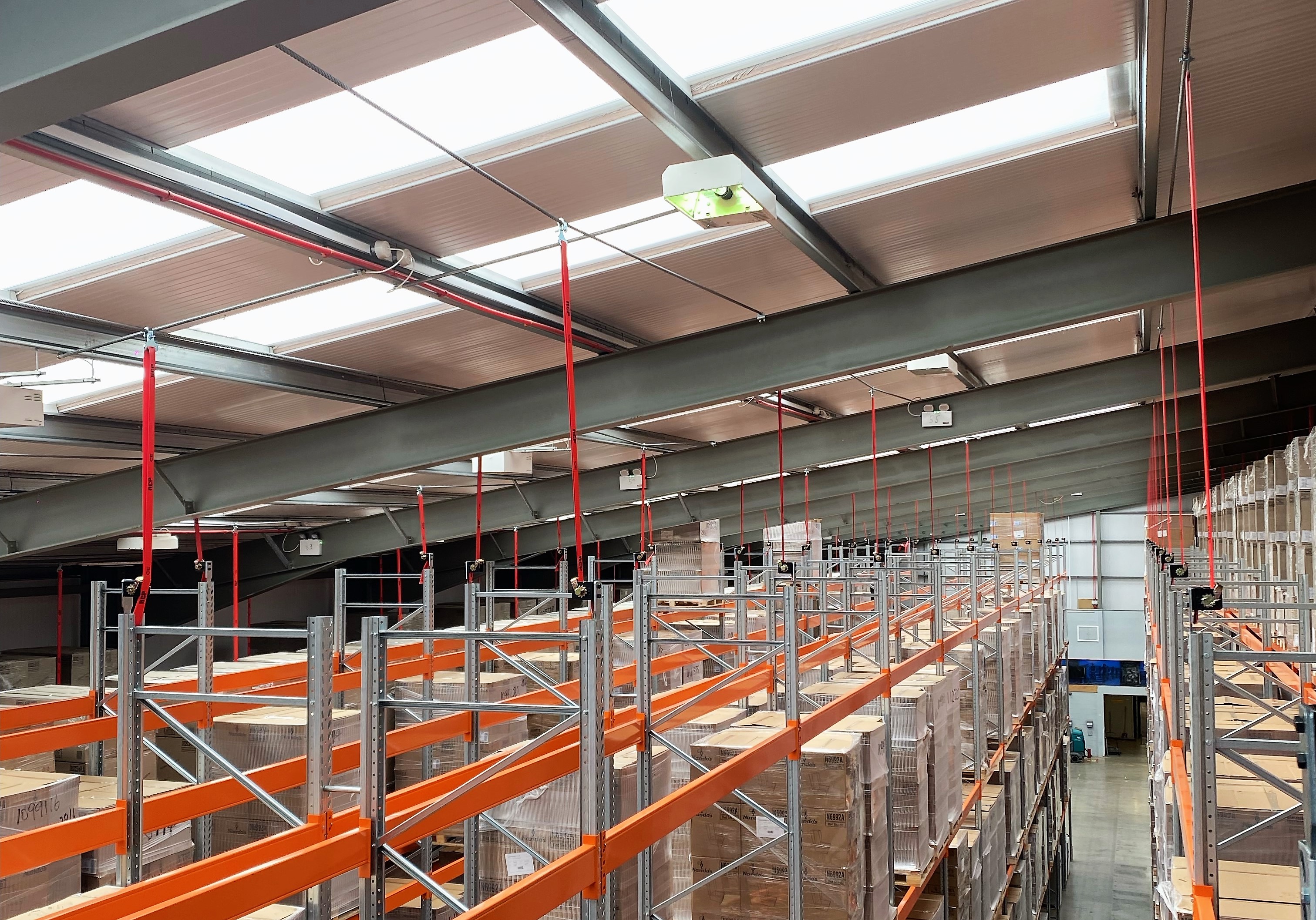 Northern Ireland’s Woodside Logistics Group Installs Warehouse Racking Safety System