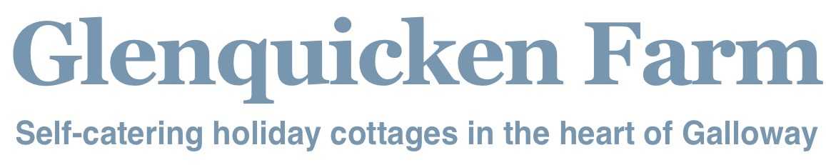 The Glenquicken Farm holiday cottages logo