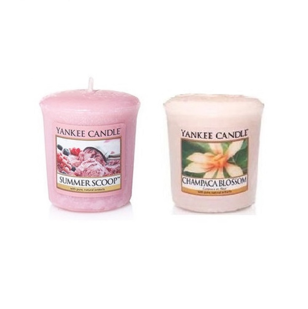 Candle Treat Gift Basket - Pink