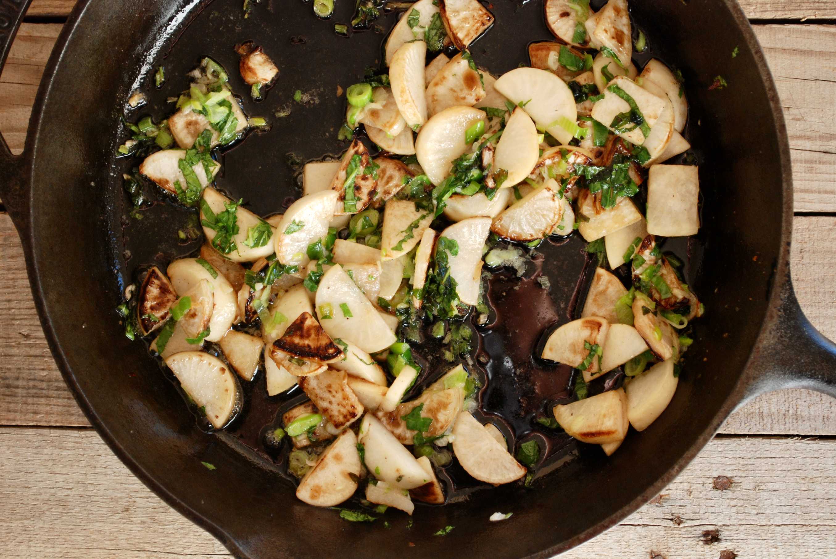 Roasted Turnips and Caramelized Brown Butter