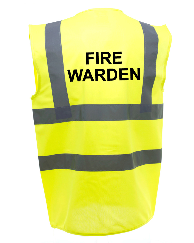 Fire Warden Safety Vests