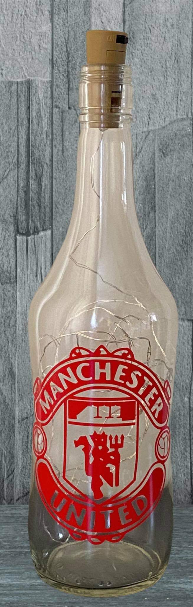 Manchester Utd Light Up Bottle