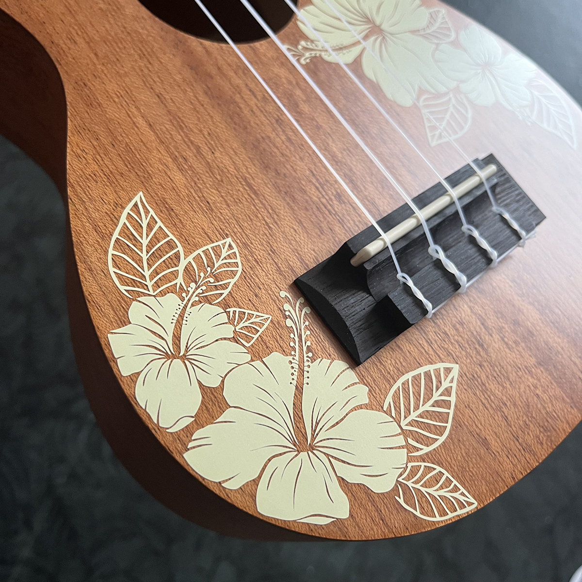 Kala hibiscus Sopraan Ukulele