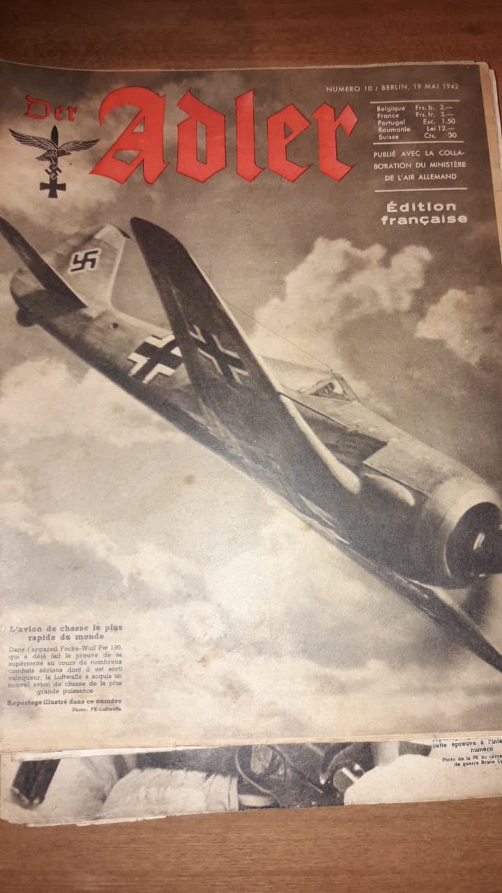 Der Adler 1942 nummer 10 / Franstalig