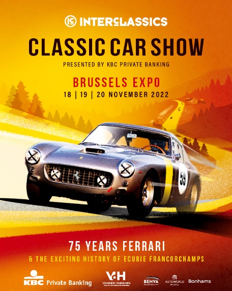 InterClassics Classic Car Show Brussels 2022