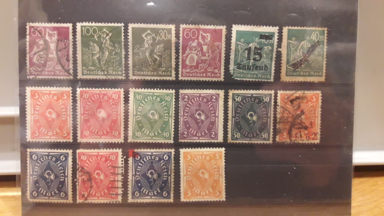 Postzegels Duitse Rijk 1914 - 1932 / Lot 101