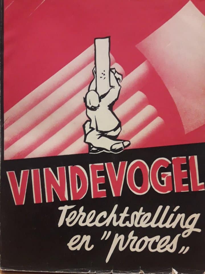 Vindevogel - terechtstelling en proces - uitgeverij Luctor 1949 / 190 blz