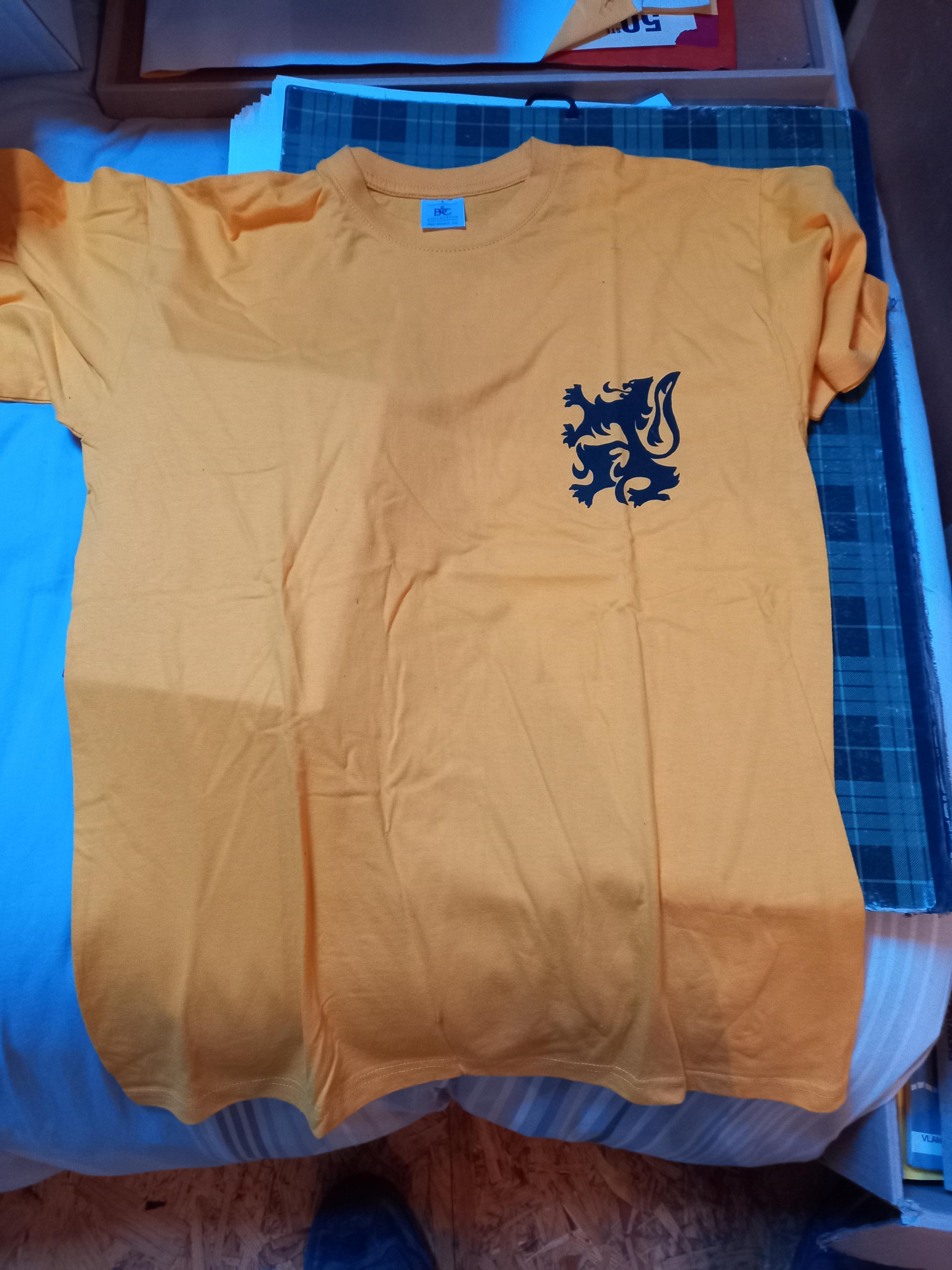 T-shirt Vlaamse Leeuw op de borst 12/14 jaar