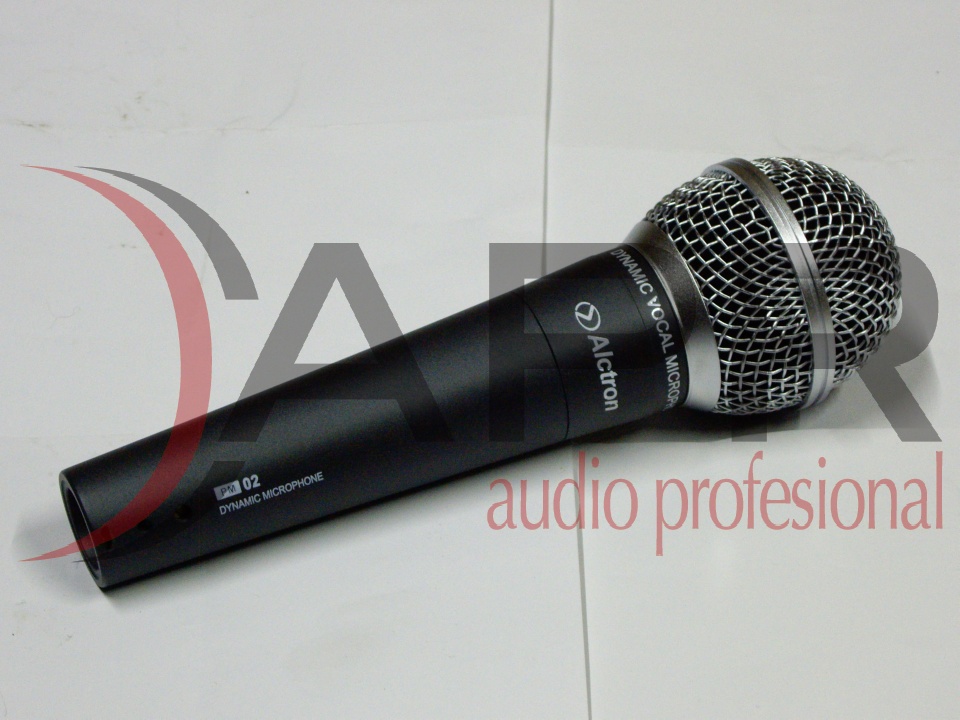 Micrófono dinámico para voz, modelo PM02, marca ALCTRON