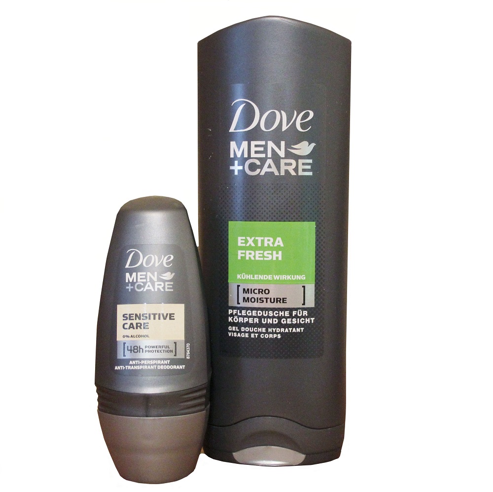 Gift set for Him, with 'Dove, Extra Fresh'