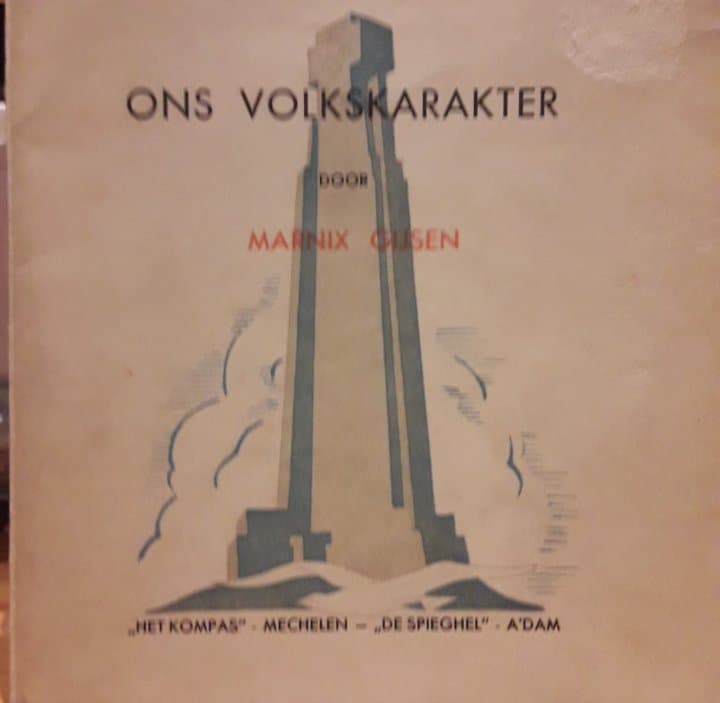 Ons Volkskarakter door Marnix Gijsen / 1932 - 58 blz