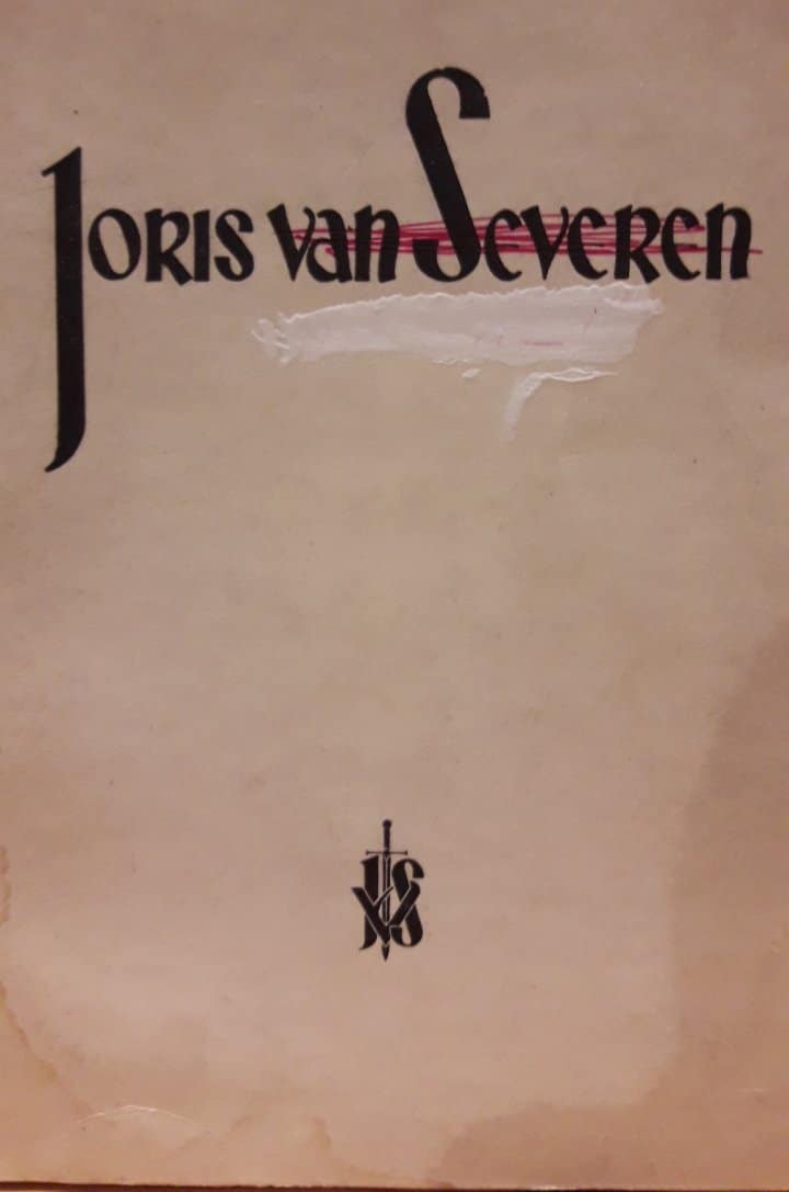 Joris Van Severen / VERDINASO - geschreven onder Duitse bezetting / 1945