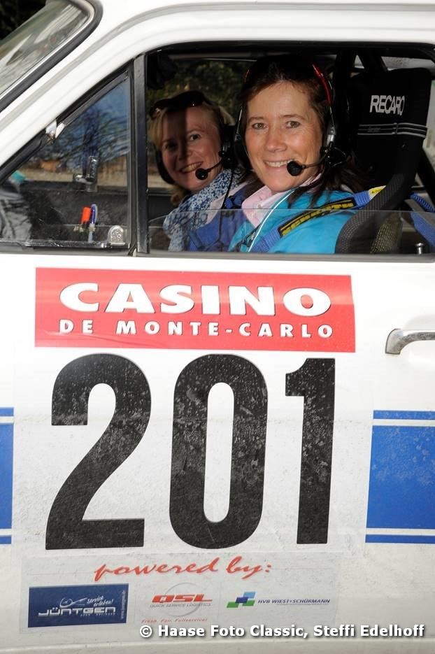 Ralley Monte Carlo Historique - Steffi Edelhoff en Birgit Binder